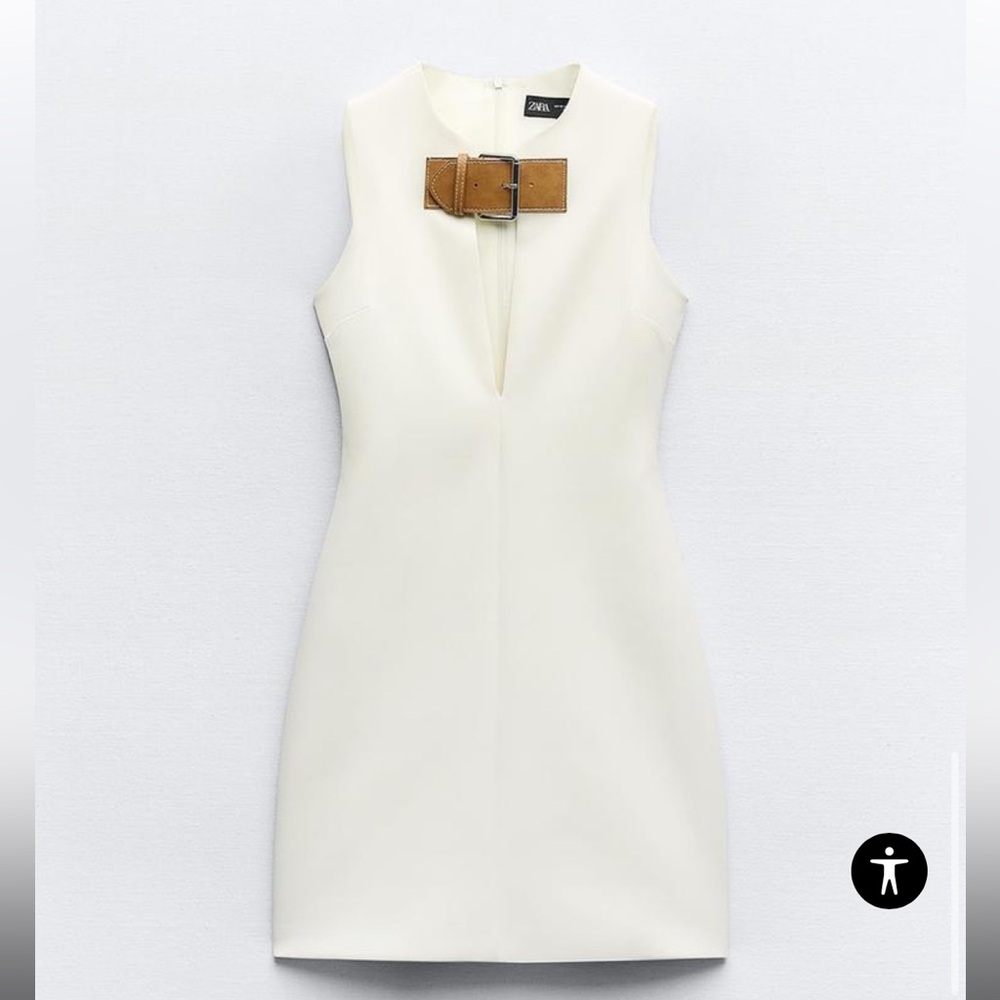 Rare!!! Zara NWT FITTED STRAP DRESS
